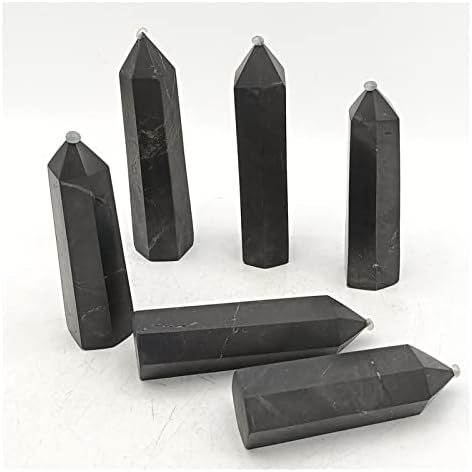 Natural Stones Crystals Pyramid Tower Home Decor