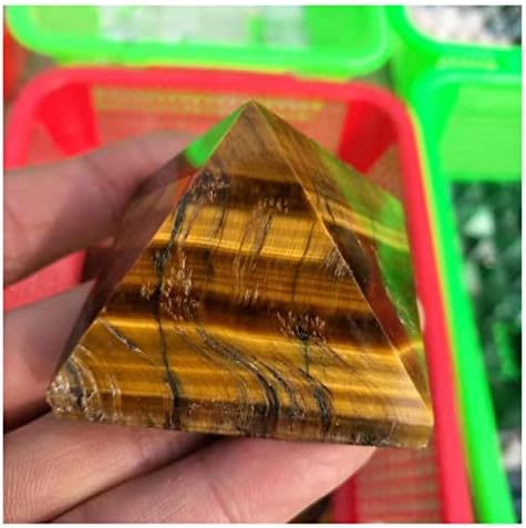 DOUKI Natural Crystal Pyramid for Home Decoration