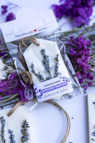 Lavender Soy Wax Sachets for Home and Car Freshness