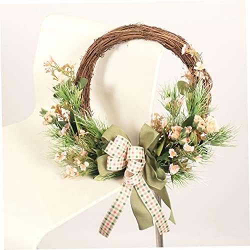PRETYZOOM Realistic Artificial Wreath for Home Decor and Celebrations