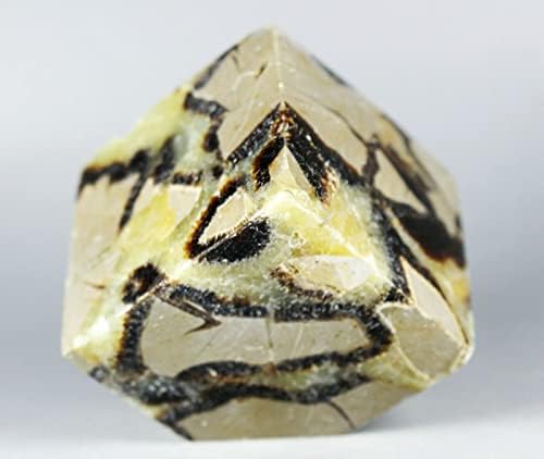 Polished Dragon Septarian Cube Reiki Stone Display 1
