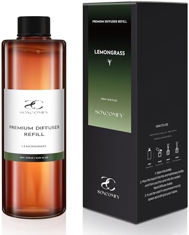 Lemongrass Diffuser Oil - 845 Floz Luxury Home Fragrance