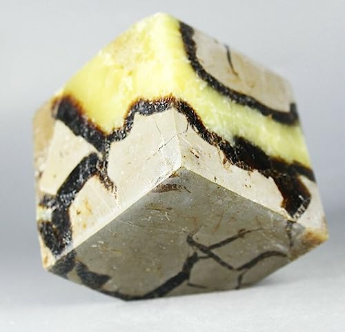 Polished Dragon Septarian Cube Display Reiki Stone 360G L9668