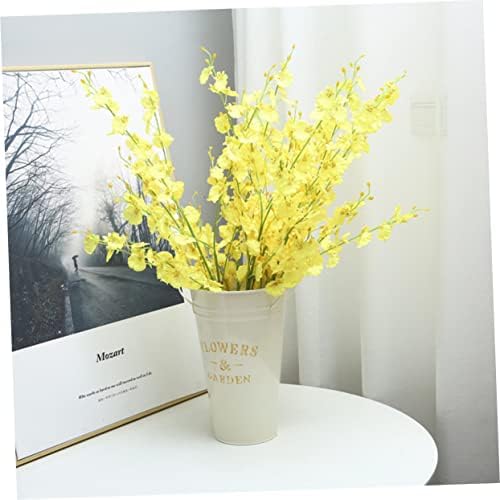 Vintage Flower Bucket Iron Pot for Succulents and Indoor Plants