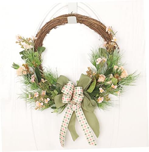 PRETYZOOM Realistic Artificial Wreath for Home Decor and Celebrations