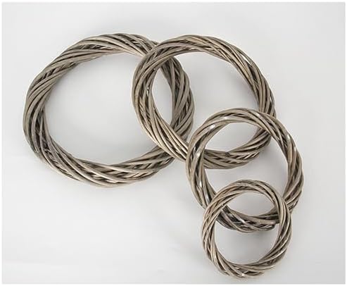 10 Inch Natural Rattan Wreath Frame for DIY