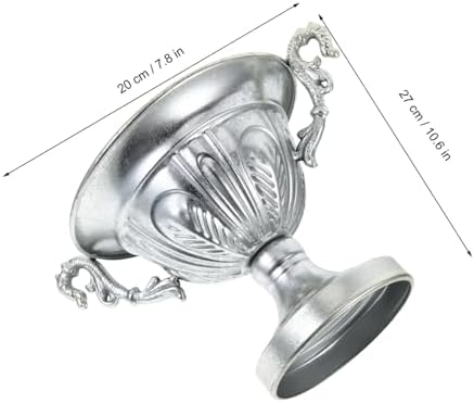 BESPORTBLE Vintage Style Iron Art Metal Vase for Home Decor