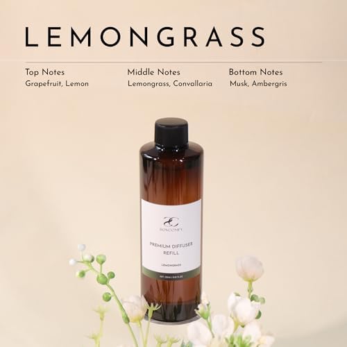 Lemongrass Diffuser Oil - 845 Floz Luxury Home Fragrance