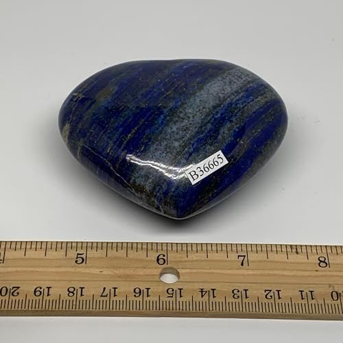 Natural Lapis Lazuli Heart Gemstone for Home Decor