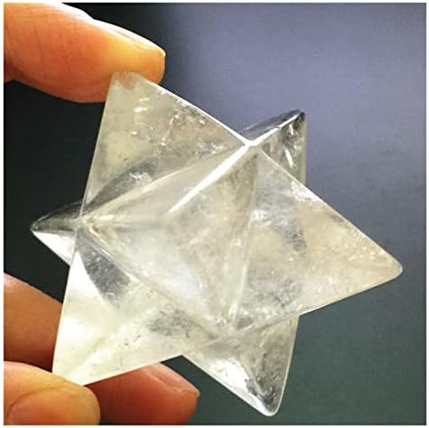 Clear Crystal Quartz Merkaba Star Energy Stones