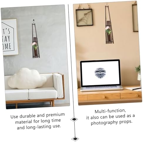 Zerodeko Vintage Bamboo Flower Vase for Wall and Home Decor