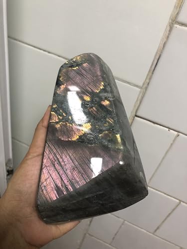 Blue Labradorite Freeform Stone for Home Decor