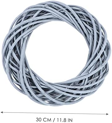 Gogogmee Willow Wreath DIY Rattan Garland Door Decor
