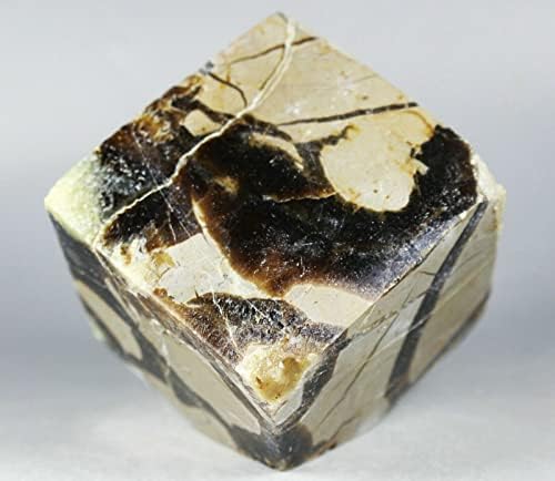 Polished Dragon Septarian Cube Reiki Stone Display 380G L5392