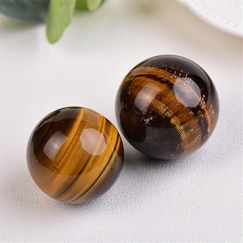 KatLin Natural Tiger Eye Stones Ball 40-50mm Home Decor