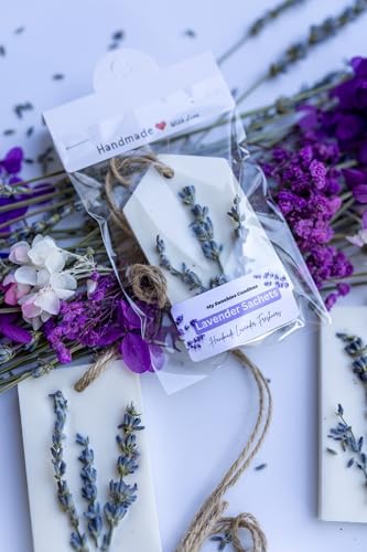 Lavender Soy Wax Sachets for Home and Car Freshness