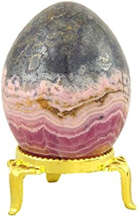 Rhodochrosite Healing Egg with Stand Reiki Activated