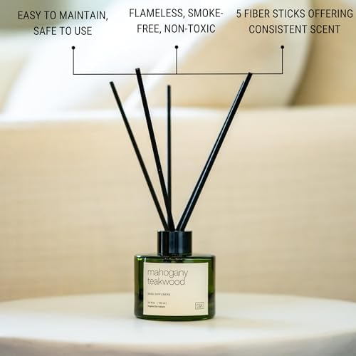 Craft Kin Reed Diffuser Set Oakwood Mahogany Vetiver