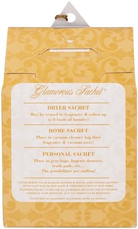 TYLER CANDLE 40211 Dryer Sachet Pack of 4