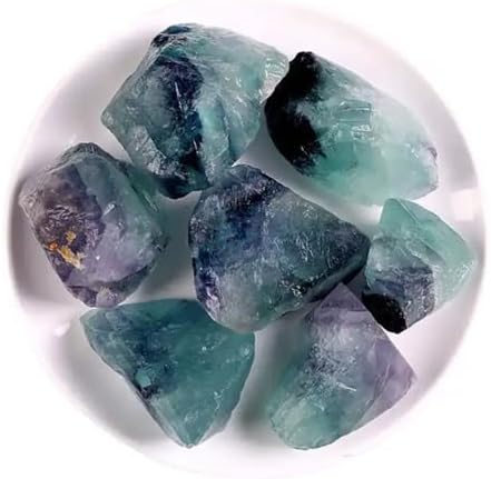 Natural Rainbow Fluorite Crystal Stones 1000g