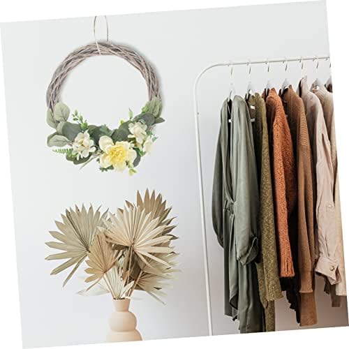 CIYODO 2 Pcs Christmas Wreaths Woven Wall Door Decorations