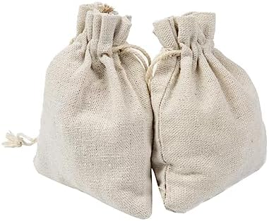 4pcs Drawstring Sachets for Tea and Lavender Storage