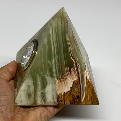23 Lbs Large Natural Onyx Crystal Pyramid from Afghanistan