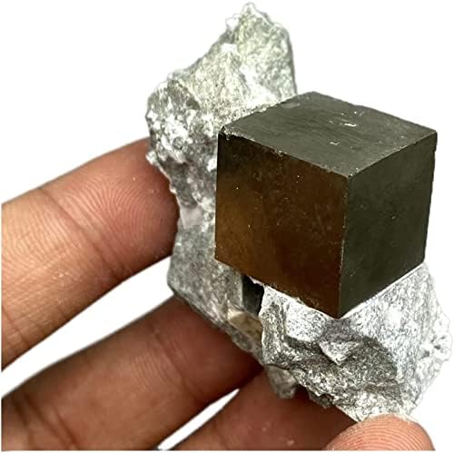 BAKYAR Light Yellow Pyrite Cubes and Cuboid Stones