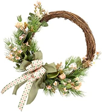 PRETYZOOM Realistic Artificial Wreath for Home Decor and Celebrations