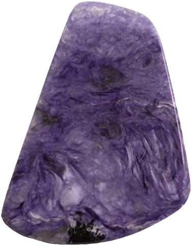 Charoite Polished Stone - 55 Grams 175 x 225 Inches