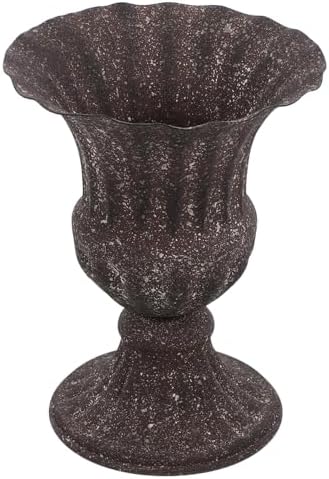 POPETPOP Vintage Wrought Iron Flower Pot for Dried Flowers