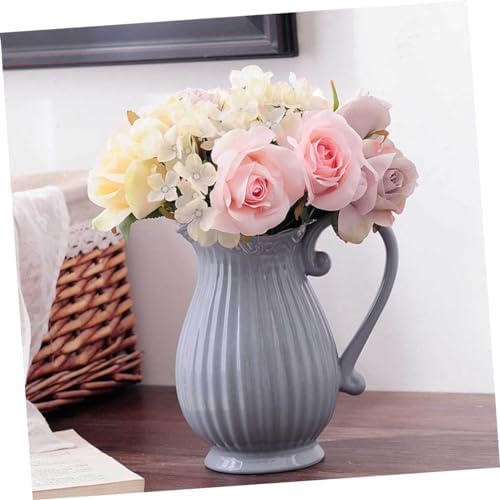 Ceramic Dried Flower Vase Minimalist Home Decor