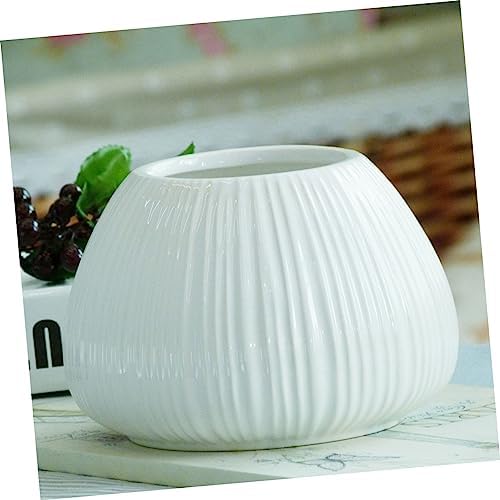 VINTORKY 1pc Elegant Ceramic Flower Vase for Home Decor