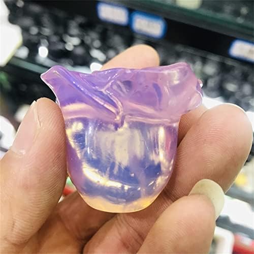 Green Rose Quartz Crystal Healing Stones for Home Decoration
