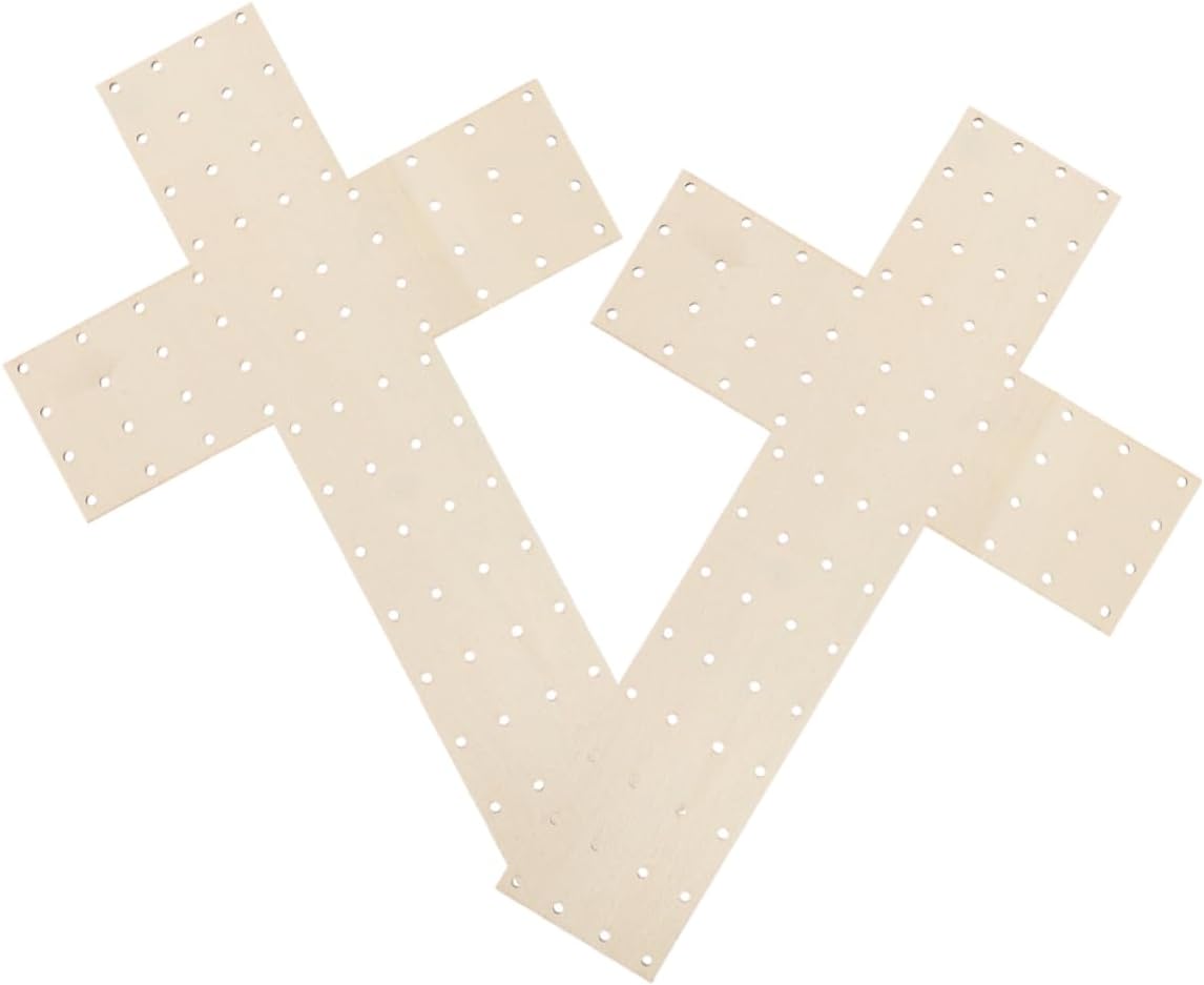 2pcs Wood Wreath Boards Sturdy Hanging Frames for Decor