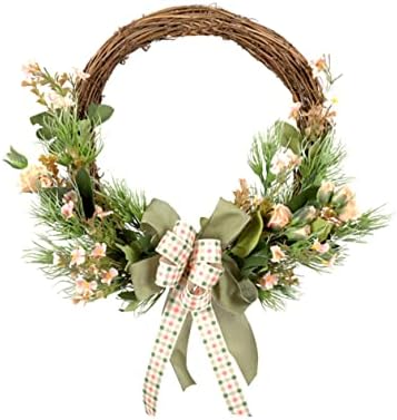 1pc Lifelike Artificial Wreath for Front Door Decor