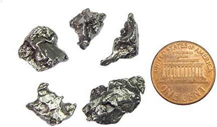 Pack of 3 Natural Rough Campo Del Cielo Stones Black Tektite Druzy for Healing and Jewelry