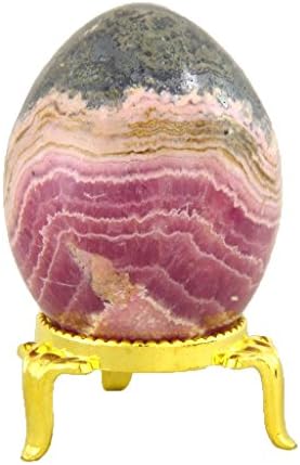 Rhodochrosite Healing Egg with Stand Reiki Activated