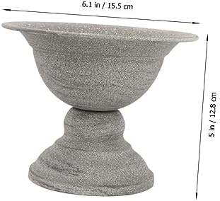 Vintage Style Dried Flower Storage Vase for Home Decor