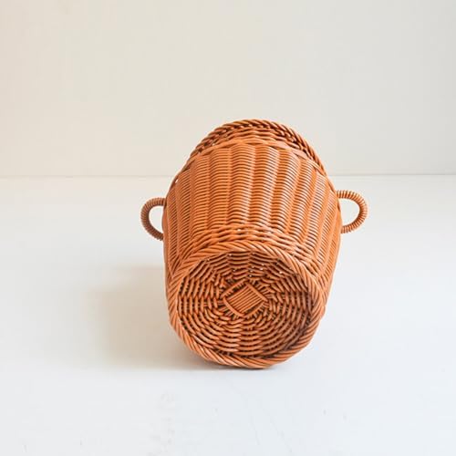 Generic Wicker Vase Rattan Woven Decorative Basket
