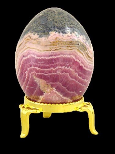 Rhodochrosite Healing Egg with Stand Reiki Activated