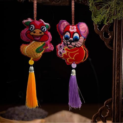 12 Chinese Zodiac Scented Sachets Bag for Home and Closet