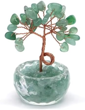 75mm Natural Crystal Money Tree with Citrine Amethyst Quartz