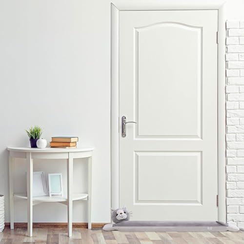 Habibee 38 Inch Door Draft Stopper with Pet Design