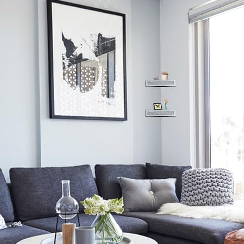 Sumnacon Corner Mounted Floating Shelves 2 Pcs