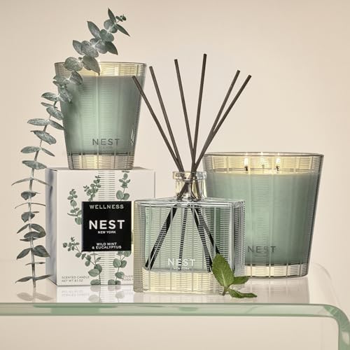 NEST New York Smart Home Diffuser Refills Set of 2 Wild Mint Eucalyptus