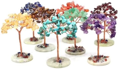 Natural Crystal Money Tree with Quartz Base