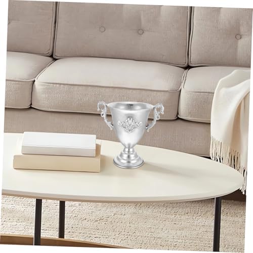 Rustic Iron Flower Vase Vintage Decorative Pot for Home