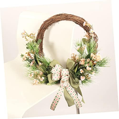 1pc Lifelike Artificial Wreath for Front Door Decor