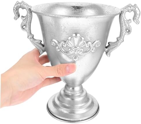 Metal Iron Flower Vase Rustic Vintage Decor Centerpiece for Wedding